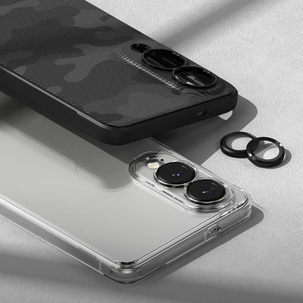 Ringke Samsung Galaxy S25 Edge Linsskydd Härdat Glas Svart
