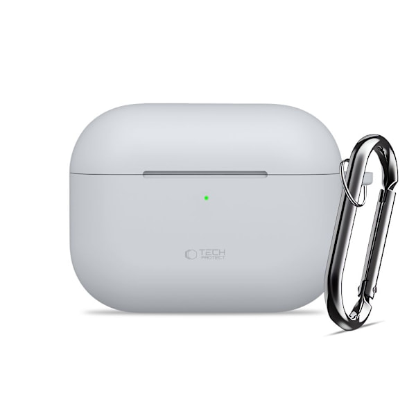 Tech-Protect AirPods Pro 3 Skal Silikon Hook Crayon Grey