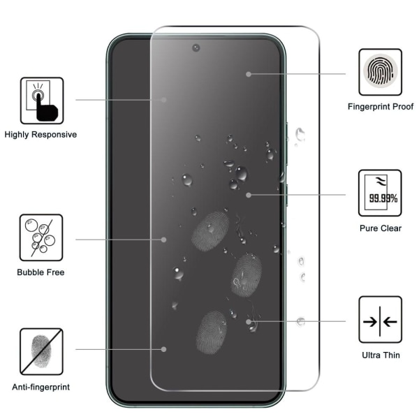 Samsung Galaxy S23 Plus Skärmskydd AGC Härdat Glas