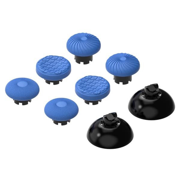 DATA FROG 8-PACK Thumb Grip För PS5/PS4/Xbox/Switch Blå