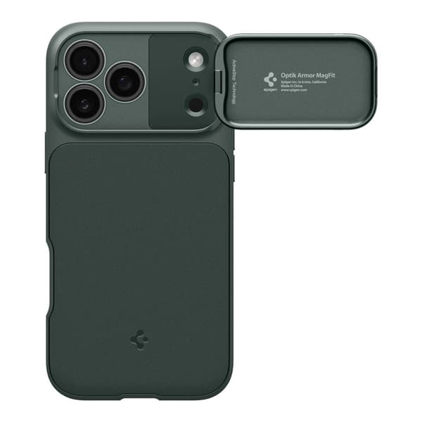 Spigen iPhone 18 Pro / 17 Pro Skal Optik Armor Mag MagSafe
