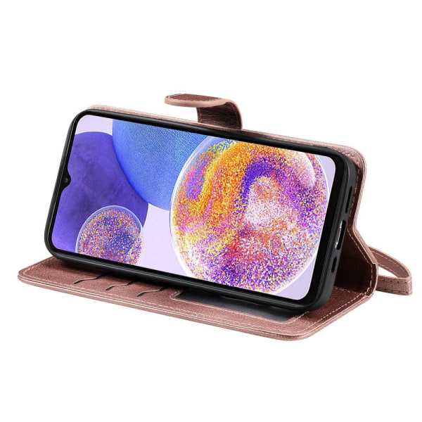 Samsung Galaxy A23 5G 2in1 Magnet/Plånboksfodral Roséguld