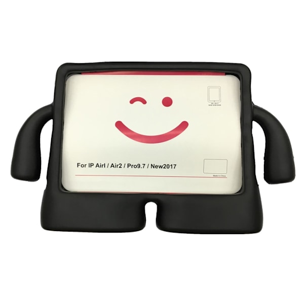 iPad Air / 9.7" (2017) / (2018) - EVA Skal För Barn - Svart Black Svart