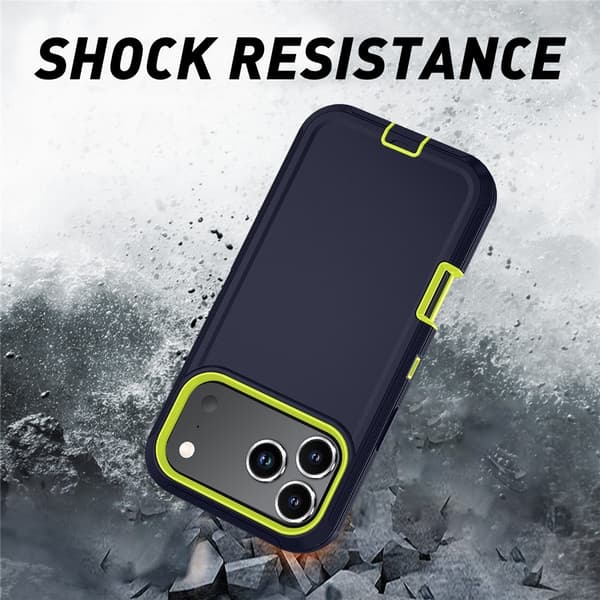 iPhone 17 Pro Skal Extreme Shockproof Hybrid Blå