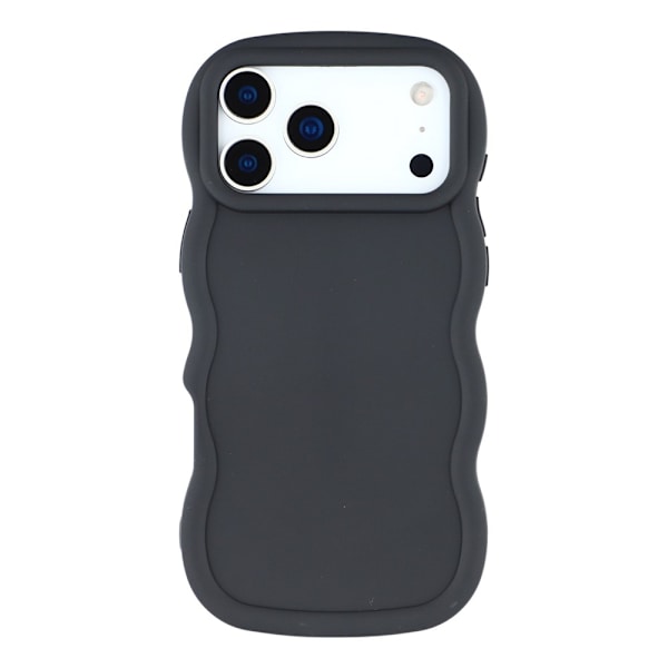 iPhone 17 Pro Mobilskal Wavy Svart