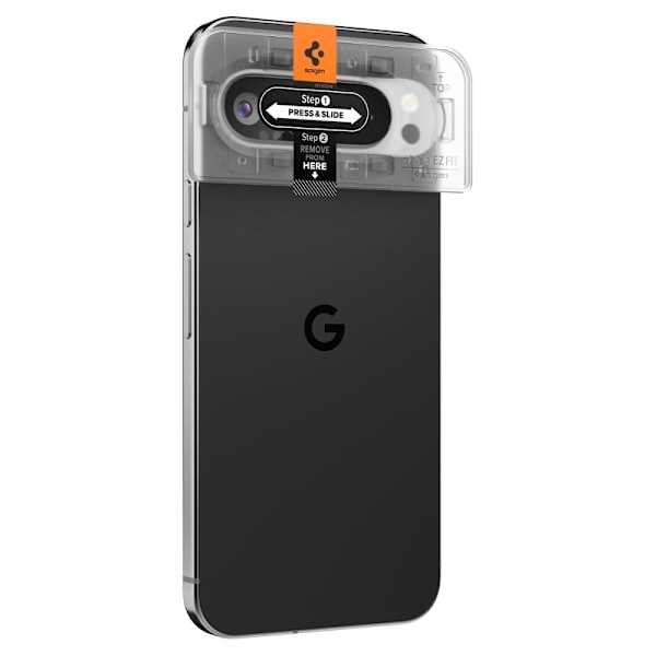 Spigen Googel Pixel 9 Pro 2-PACK Linsskydd Optik.tR "Ez Fit"