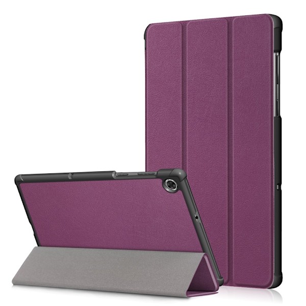 Lenovo Tab M10 Plus (2nd Gen) Tri-Fold Fodral Lila Purple Lila