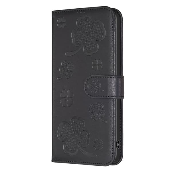 iPhone 17 Pro Max Fodral Med Blommigt Tryck Svart
