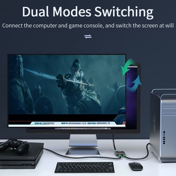 ESSAGER HDMI Splitter