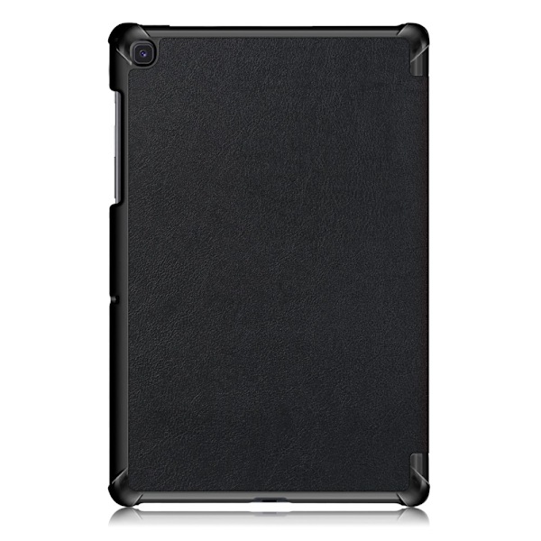 Samsung Galaxy Tab S5e - Tri-Fold Läder Fodral - Svart Svart