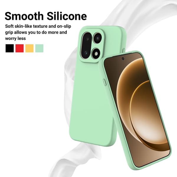 OnePlus 15 Skal Liquid Silikon Grön