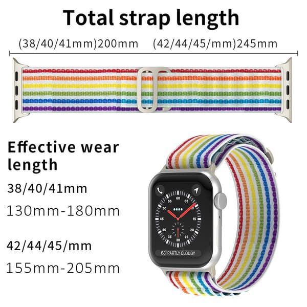 Apple Watch 42/44/45/46/49 mm Armband Alpine Pro Loop