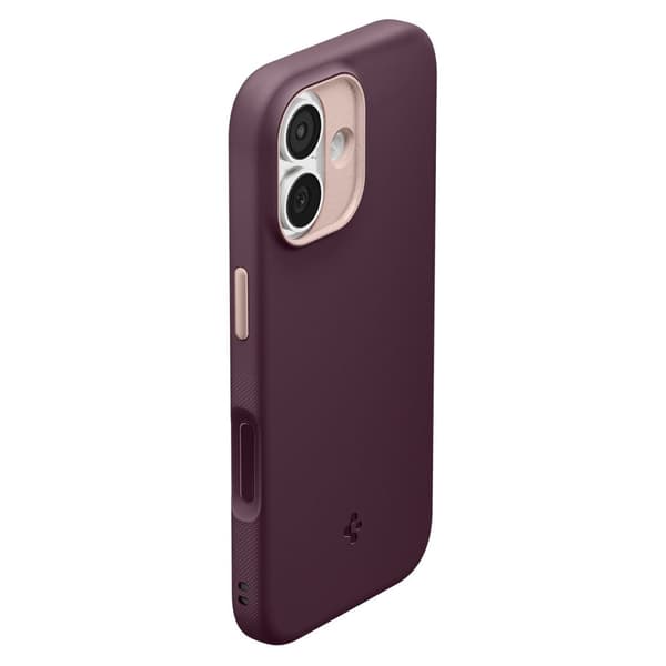 Spigen iPhone 17 Skal MagSafe Nano Pop Burgundy Bean