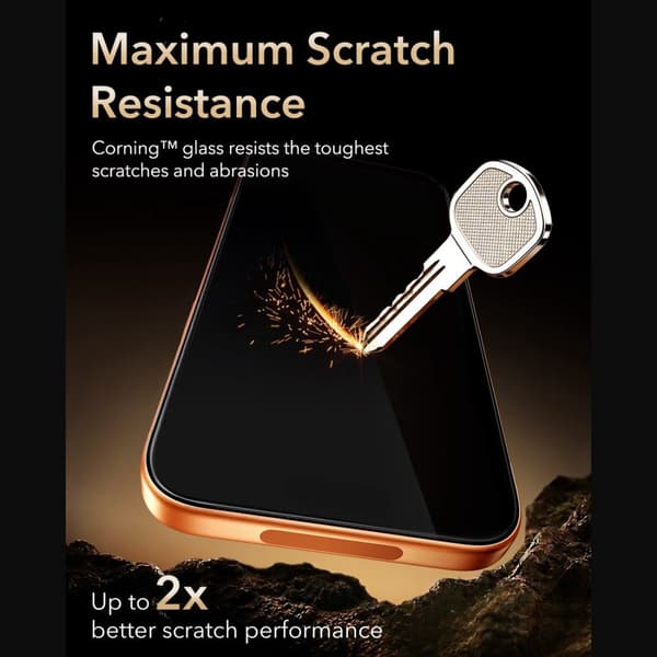 ESR iPhone 18 Pro Max/17 Pro Max Skärmskydd UltraFit Amorite Pro Härdat Glas