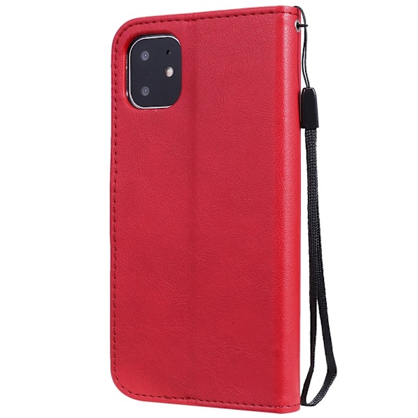 iPhone 11 - Plånboksfodral - Röd Red Röd