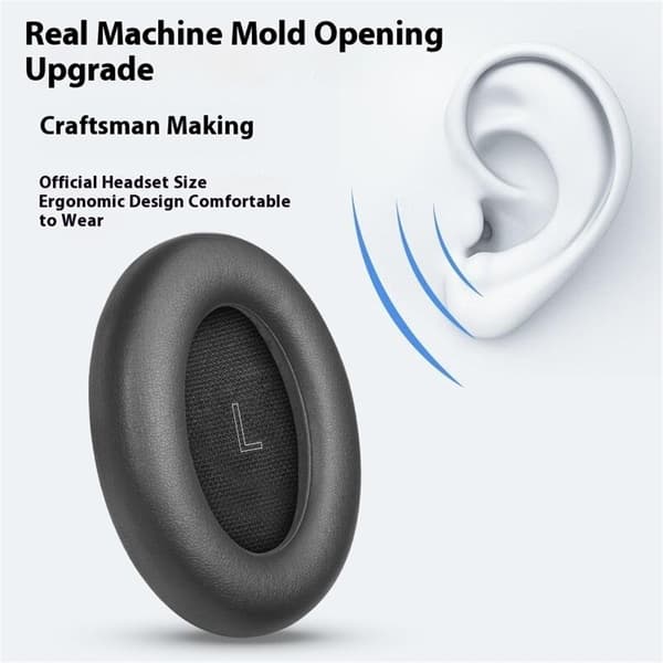 Öronkuddar För Bose QuietComfort Ultra Läder Vit