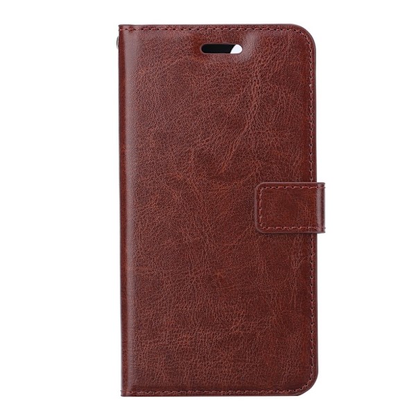 Samsung Galaxy A71 - Crazy Horse Fodral - Brun Brown Brun
