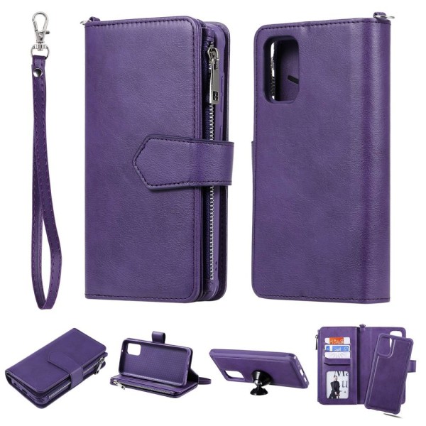 Samsung S20 Plus - 2in1 Magnet Skal / Plånboksfodral - Lila Purple Lila