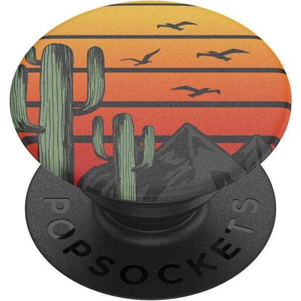 PopSockets Avtagbart Grip med Ställfunktion Saguaro Sunset