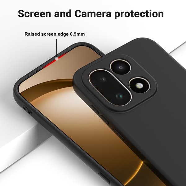 OnePlus 15 Skal Liquid Silikon Svart
