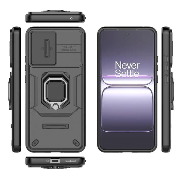 OnePlus Nrod CE5 Skal Hybrid Ring CamShield Svart