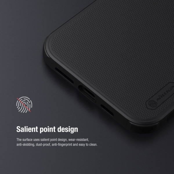 iPhone 13 Pro Max - NILLKIN Shield Frostat Skal - Svart