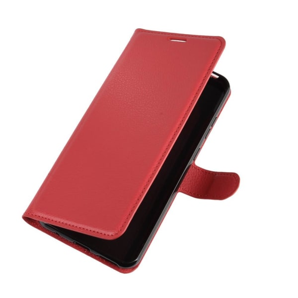 Nokia 5.3 - Litchi Plånboksfodral - Röd Red Röd