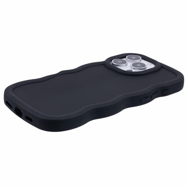 iPhone 16 Pro Mobilskal Wavy Svart