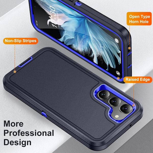 Galaxy S25 Plus / S24 Plus Skal Xtreme Shockproof Blå