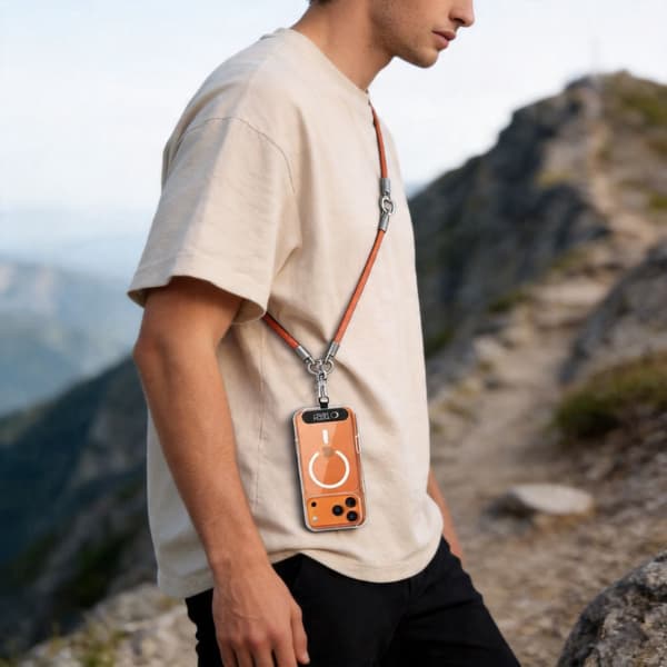 Tech-Protect Mobilsnöre CrossBody & Wrist Rope Orange