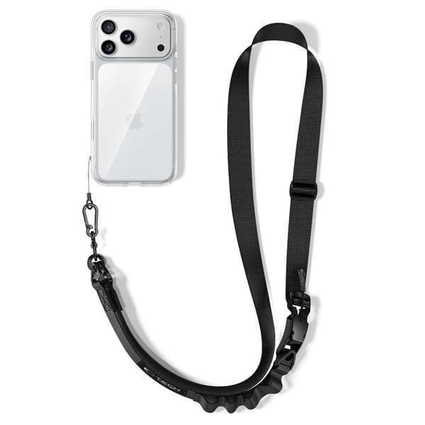 Tech-Protect Mobilsnöre CrossBody Rope Svart