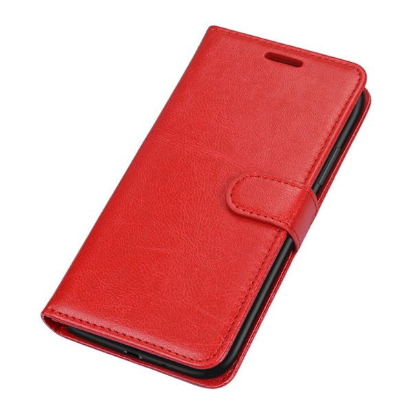 Samsung Galaxy S21 Plus - Retro Plånboksfodral - Röd Red Röd