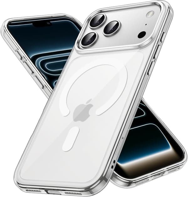 iPhone 18 Pro Max / 17 Pro Max MagSafe Skal Transparent - Premium