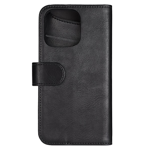 GEAR iPhone 14 Pro Fodral Läder Svart