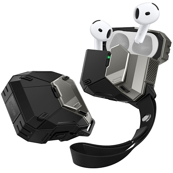 Supcase AirPods 4 Skal Matrix Svart