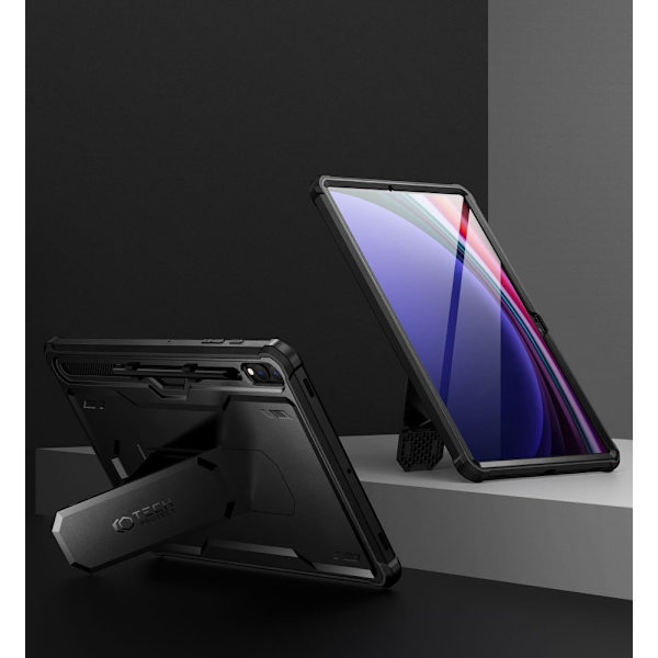 Tech-Protect Galaxy Tab S9 Plus Skal Kevlar Pro Svart