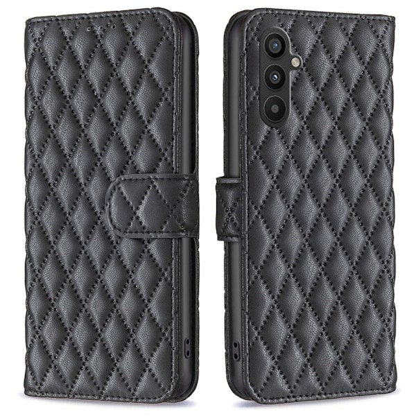 Samsung Galaxy A34 5G Fodral Diamond Läder Svart