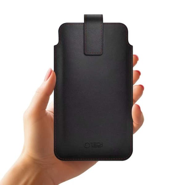 Tech-Protect Universal Mobilväska 6-6.9" Svart / Röd