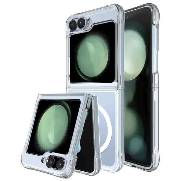 Galaxy Z Flip 6 / 7 FE Skal MagSafeTPU Transparent