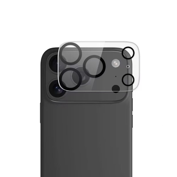 WANLONFENG iPhone 17 Pro Max Linsskydd Härdat Glas Transparent