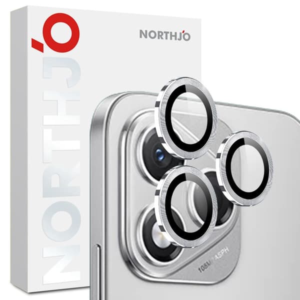 NORTHJO Honor 400 Lite Linsskydd Härdat Glas Silver