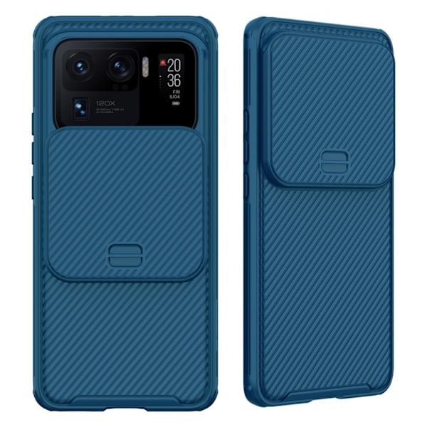 Xiaomi Mi 11 Ultra - NILLKIN CamShield Pro Skal - Blå Blå