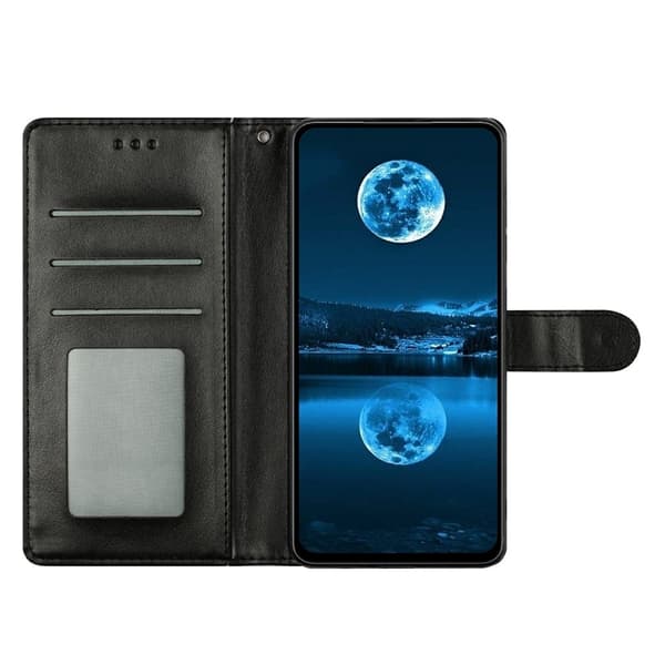 Samsung Galaxy A07 Fodral Läder Svart