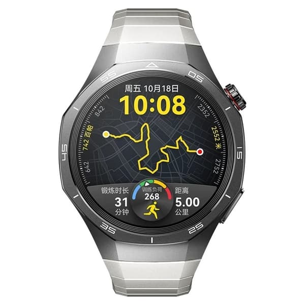 Huawei Watch GT 6 46 mm Armband Rostfritt Stål Silver