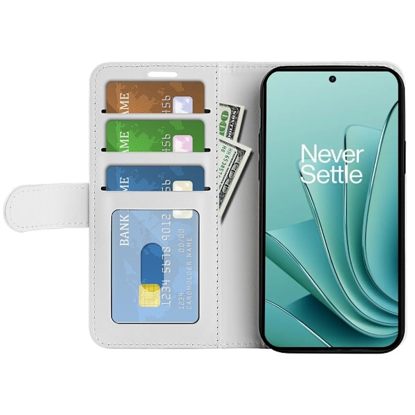 OnePlus Nord 3 5G Fodral Crazy Horse Läder Vit