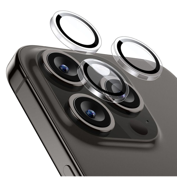 ESR iPhone 15 Pro / 15 Pro Max Linsskydd Härdat Glas Transparent