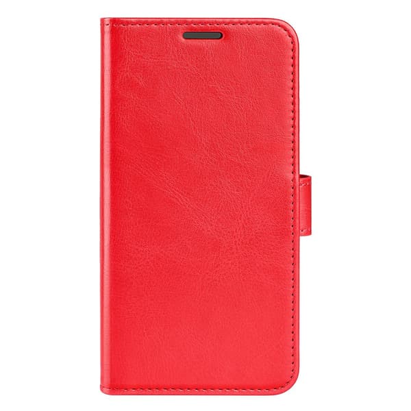 Honor Magic7 Pro Fodral Crazy Horse Läder Röd