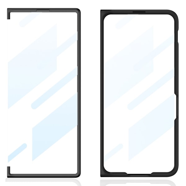 GKK Galaxy Z Fold 6 Skal Med Skärmskydd Svart