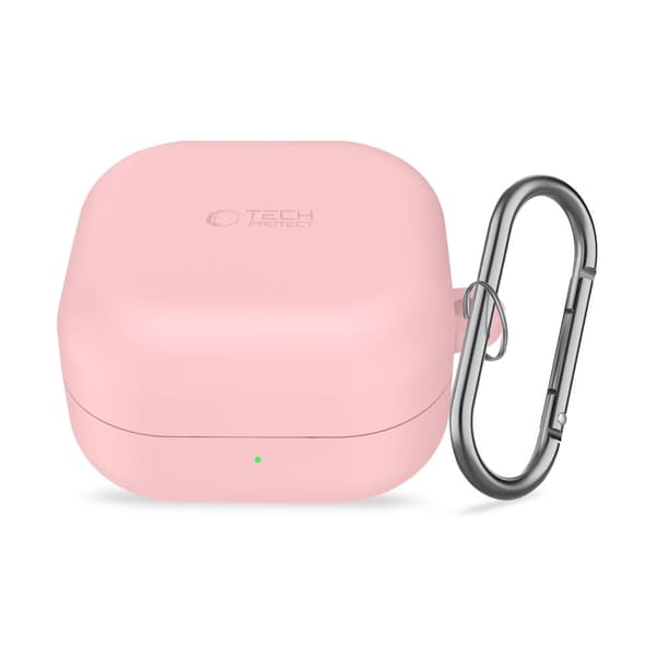 Tech-Protect Galaxy Buds 4 / 4 Pro Skal Silikon Hook Dusty Pink