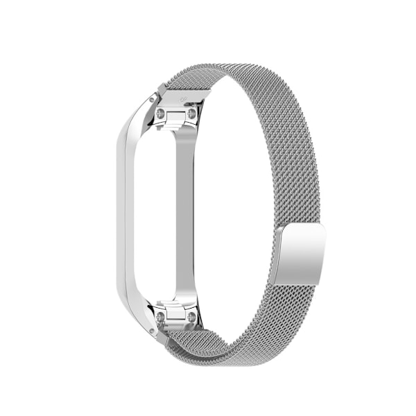 Samsung Galaxy Fit 2 Metall Armband Milanese Loop Silver